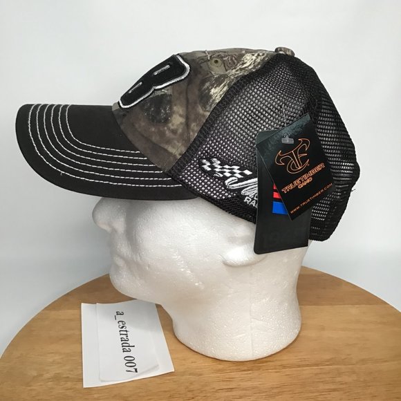 Kyle Busch #18 Blackout Camo/M & M'S Joe Gibbs Racing team issued cap NASCAR NWT - Picture 5 of 15
